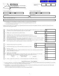 Form MO-2210 Underpayment of Estimated Tax by Individuals - Missouri
