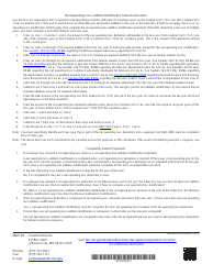 Form MO-5090 Net Operating Loss Addition Modification Sheet - Missouri, Page 2