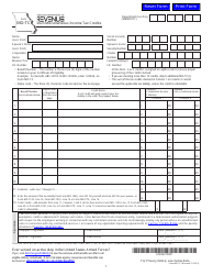 Document preview: Form MO-TC Miscellaneous Income Tax Credits - Missouri, 2023