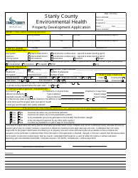 Existing System Application - Stanly County, North Carolina