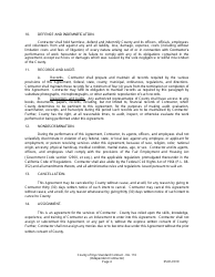 Standard Contract - Inyo County, California, Page 4