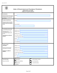 Application for Food Business: Mobile Food Service (Non-profit) - Rhode Island, Page 3
