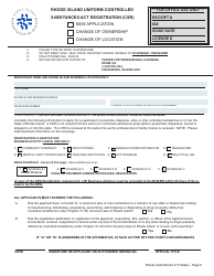 License Application for Podiatrist - Rhode Island, Page 6