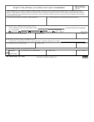 Document preview: DD Form 2628 Request for Approval of Contractor Flight Crewmember