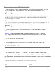 Pvsa License Determination Questionnaire - Washington, Page 3