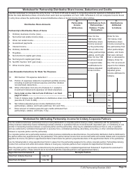 Instructions for Form IT-65, State Form 11800 Indiana Partnership Return - Indiana, Page 13