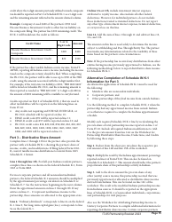 Instructions for Form IT-65, State Form 11800 Indiana Partnership Return - Indiana, Page 15