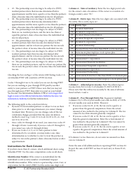 Instructions for Form IT-65, State Form 11800 Indiana Partnership Return - Indiana, Page 18