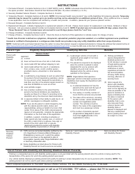 Form MV-145A Person With Disability Parking Placard Application - Pennsylvania, Page 2