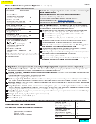 Form 9400&#039;210 Wisconsin Snowmobile Registration Application - Wisconsin, Page 2