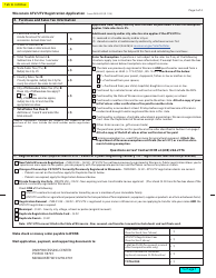 Form 9400&#039;376 Wisconsin All-terrain (Atv) and Utility Terrain Vehicle (Utv) Registration Application - Wisconsin, Page 2