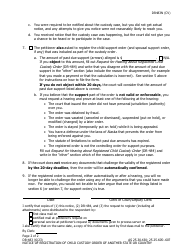 Form DR-483 Notice of Registration of Child Custody Order of Another State or Country - Alaska, Page 2