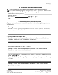 Form PG-230 Final Conservatorship Report - Alaska, Page 3