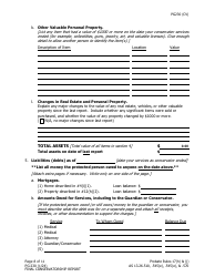 Form PG-230 Final Conservatorship Report - Alaska, Page 9