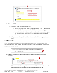 Form CHC701 Instructions - Answer to Petition to Establish Third Party Custody of a Child and Counterpetition for Custody - Minnesota, Page 12