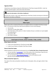 Form CHC601-SUPP Instructions - Icwa and Mifpa - Third Party Custody - Minnesota, Page 10