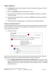 Form CHC601-SUPP Instructions - Icwa and Mifpa - Third Party Custody - Minnesota, Page 3