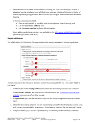Form CHC601-SUPP Instructions - Icwa and Mifpa - Third Party Custody - Minnesota, Page 9