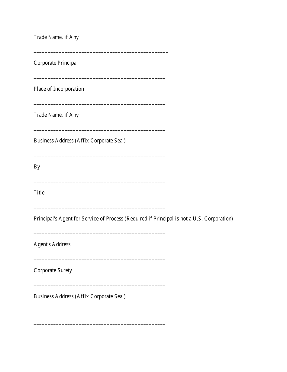 Form FMC-69 Ocean Transportation Intermediary (Oti) Group Bond Form, Page 4