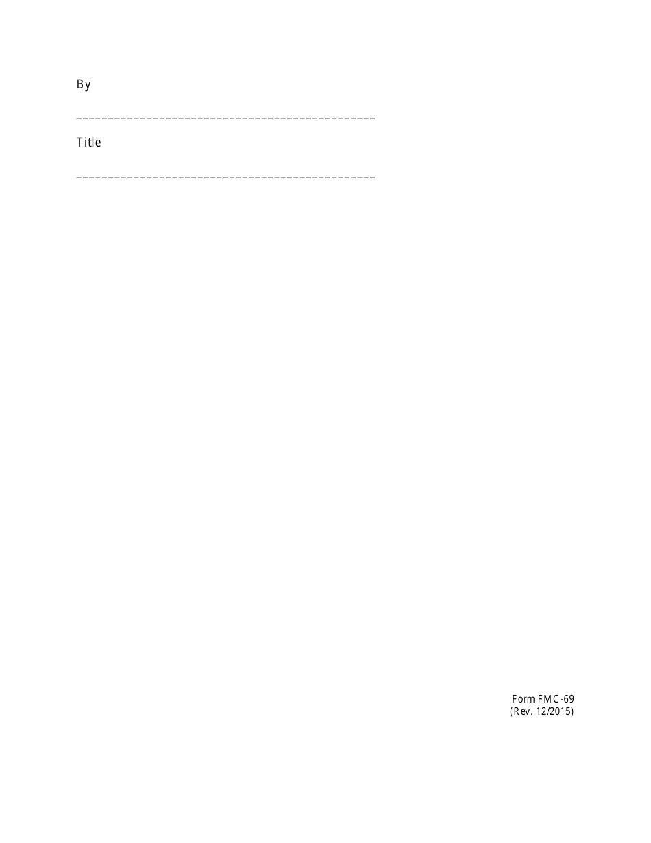 Form FMC-69 Ocean Transportation Intermediary (Oti) Group Bond Form, Page 5