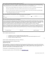 Pesticide Business Registration Application - New York, Page 3