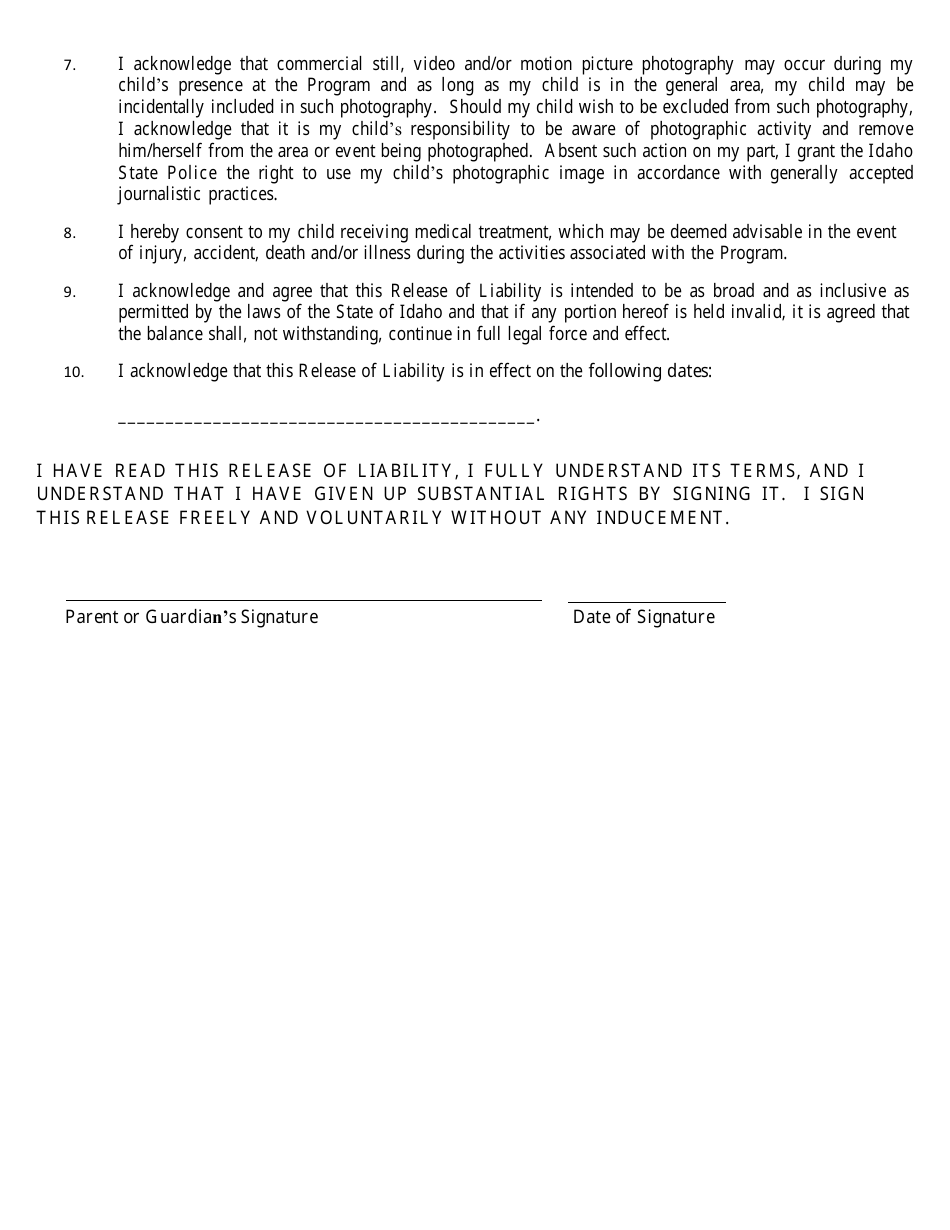 Leadership Education and Development (Ilead) Academy Application - Idaho, Page 8