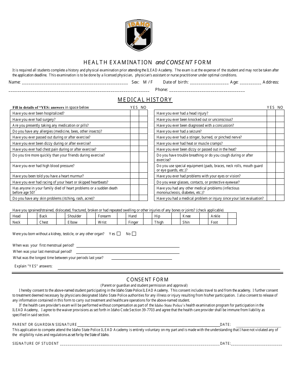Leadership Education and Development (Ilead) Academy Application - Idaho, Page 9