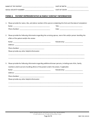 Form NMO7031 Combined Patient Liability and Trust Form - Nevada, Page 2