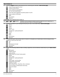 Form DCF-F-2829 National Youth in Transition Database (Nytd) Survey for Wisconsin Youth Age 19 - Wisconsin, Page 3