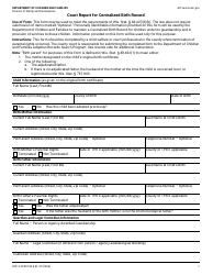 Form DCF-F-CFS0134-E - Fill Out, Sign Online and Download Printable PDF ...