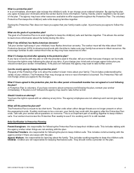 Form DCF-F-CFS2179-E Protective Plan - Wisconsin, Page 4