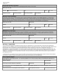 Form SFN741 1915(I) Eligibility Application - North Dakota, Page 2