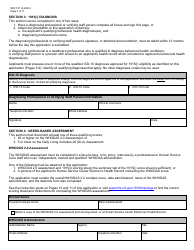 Form SFN741 1915(I) Eligibility Application - North Dakota, Page 3