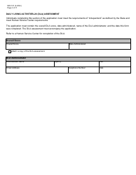 Form SFN741 1915(I) Eligibility Application - North Dakota, Page 4