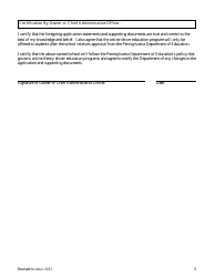 Driver Education - Online Theory Program Application - Pennsylvania, Page 3