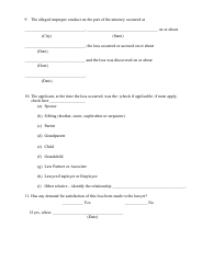 Application for Relief From the Lawyers&#039; Fund for Client Protection - West Virginia, Page 4