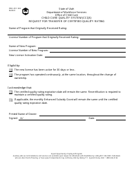 Form DWS-OCC692 - Fill Out, Sign Online and Download Fillable PDF, Utah