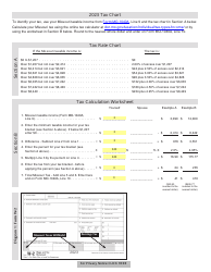 Form MO-1040A Individual Income Tax Return - Single/Married (One Income) - Missouri, Page 5