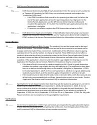 Student Application Checklist - Private School Choice Programs - Wisconsin, Page 6