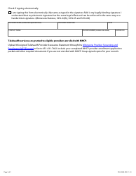 Form DHS-6806-ENG Telehealth Provider Assurance Statement - Minnesota Health Care Programs (Mhcp) - Minnesota, Page 2