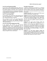 Form IA128 (41-128) Iowa Research Activities Tax Credit - Iowa, Page 9