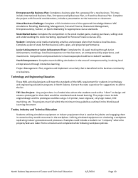 Work-Based Learning Guidance - North Dakota, Page 10
