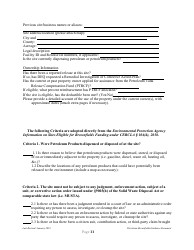 Petroleum Brownfields Guidance - Montana, Page 11