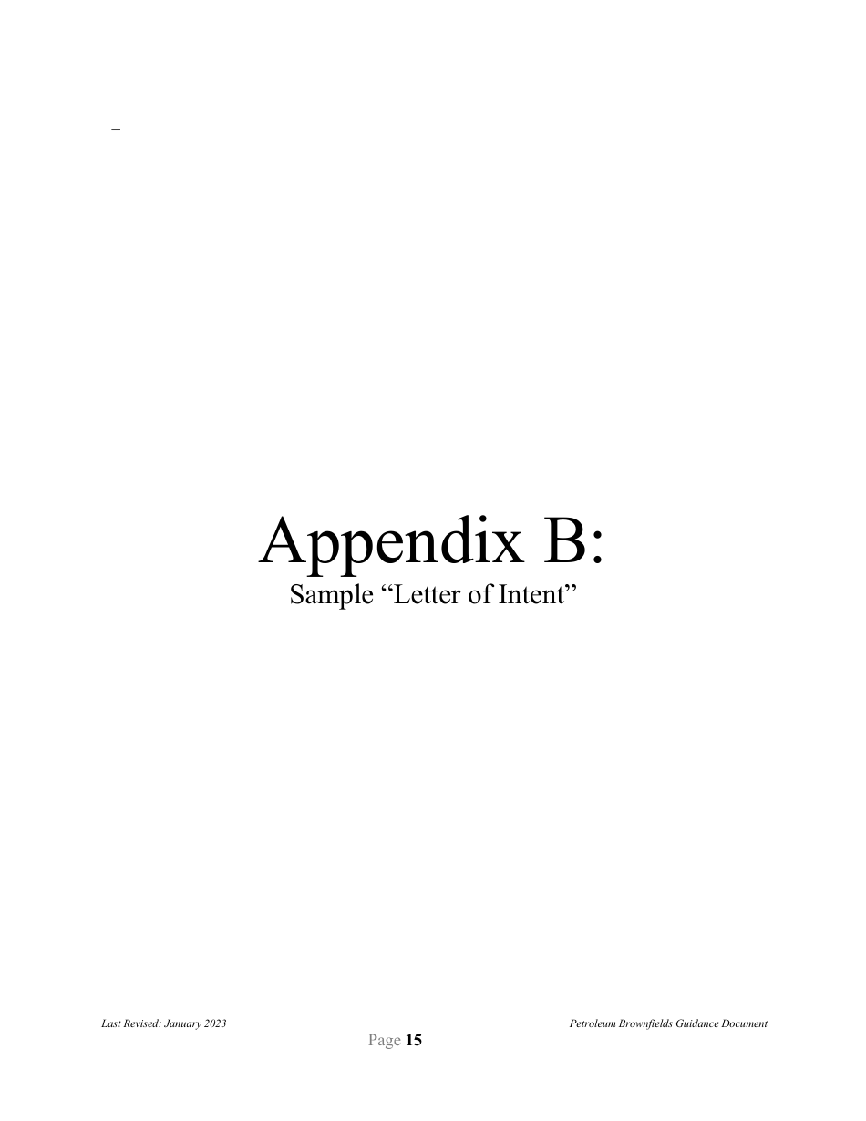 Petroleum Brownfields Guidance - Montana, Page 15