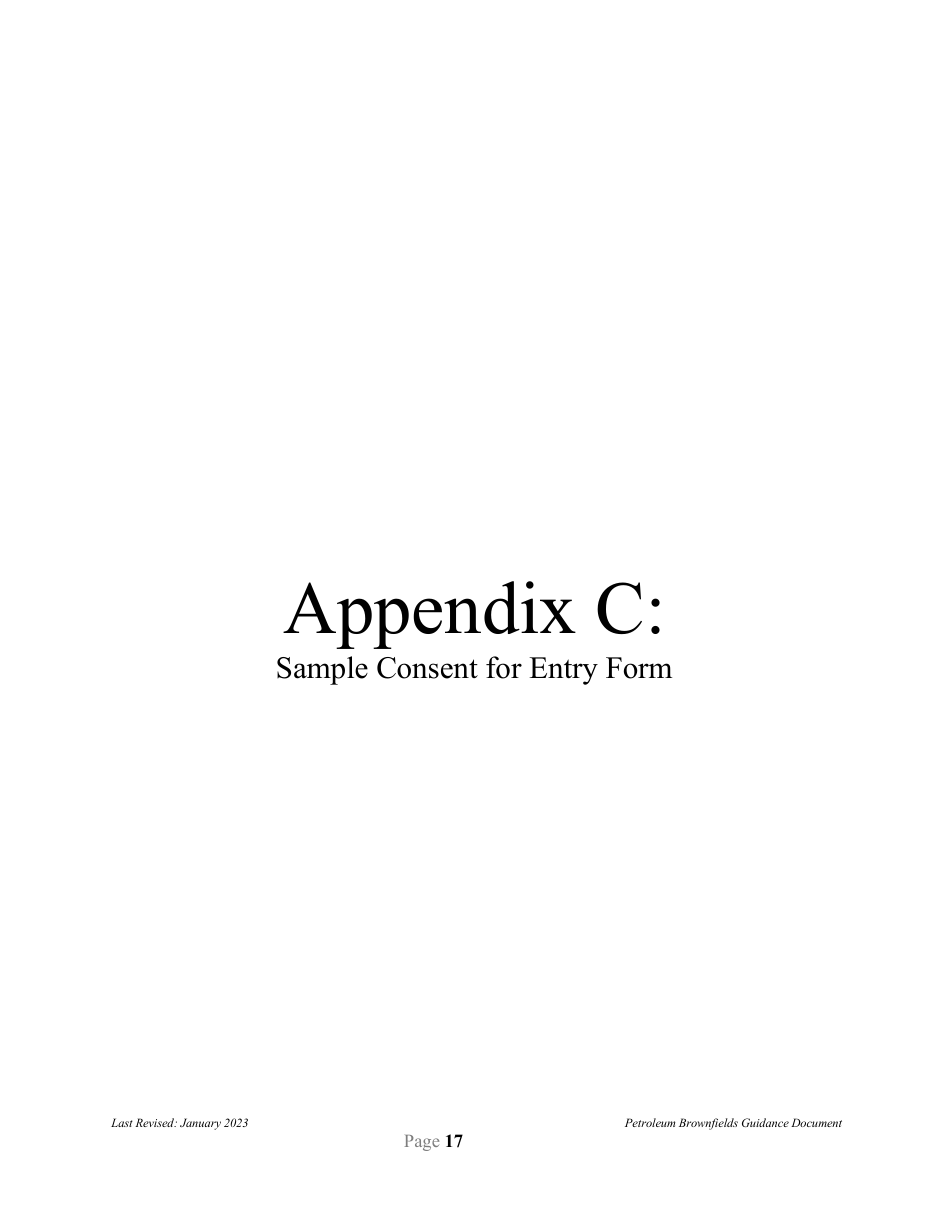 Petroleum Brownfields Guidance - Montana, Page 17