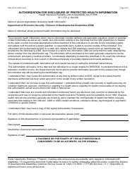 Form DDD-1551A Order Form - Medallion Program - Arizona, Page 2
