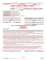 Form DC-CV-060BLC Request for Writ of Garnishment of Property Other Than Wages - Maryland (English/Chinese), Page 2
