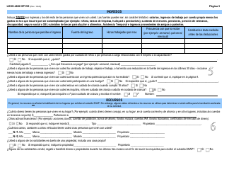 Form LDSS-4826 DD Solicitud/Revalidacion Para El Programa De Asistencia Nutricional Suplementaria (Snap) - New York, Page 4