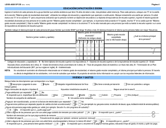 Form LDSS-4826 DD Solicitud/Revalidacion Para El Programa De Asistencia Nutricional Suplementaria (Snap) - New York, Page 5