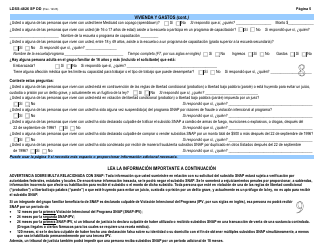 Form LDSS-4826 DD Solicitud/Revalidacion Para El Programa De Asistencia Nutricional Suplementaria (Snap) - New York, Page 6